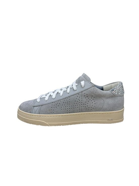 P448 Shoes - P448 Jack Crystal Embellished Suede Low-Top Women's Sneakers, Size 36 NWOB